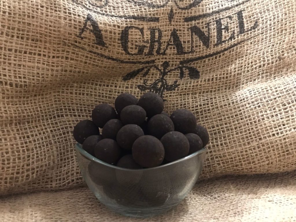 Avellanas con chocolate