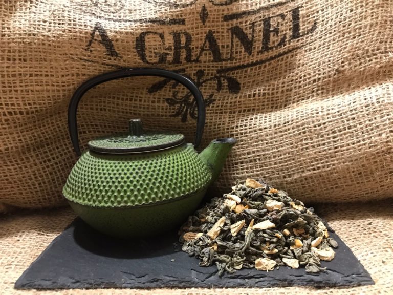 Té Verde con Jengibre y Limón