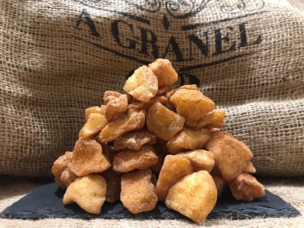 Manzana Deshidratada con Canela