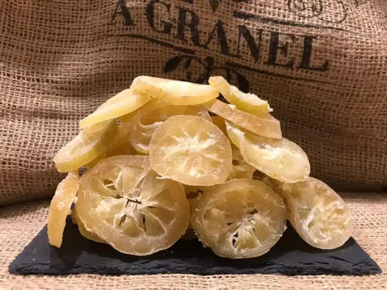 Limón deshidratado en rodajas a granel