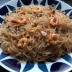 Pasta Konjac con Gambas al Ajillo