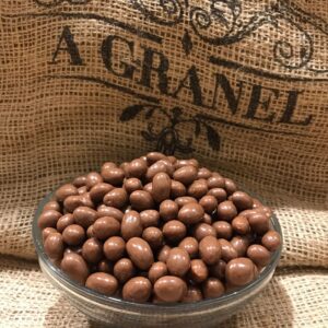 Pistachos con chocolate a granel