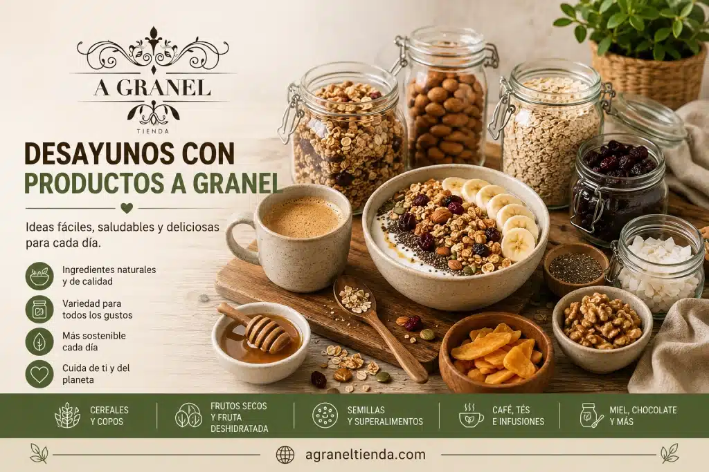 Snacks saludables a granel Snacks saludables a granel