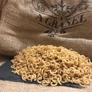 Fideuá coquillete maíz y arroz ecológico