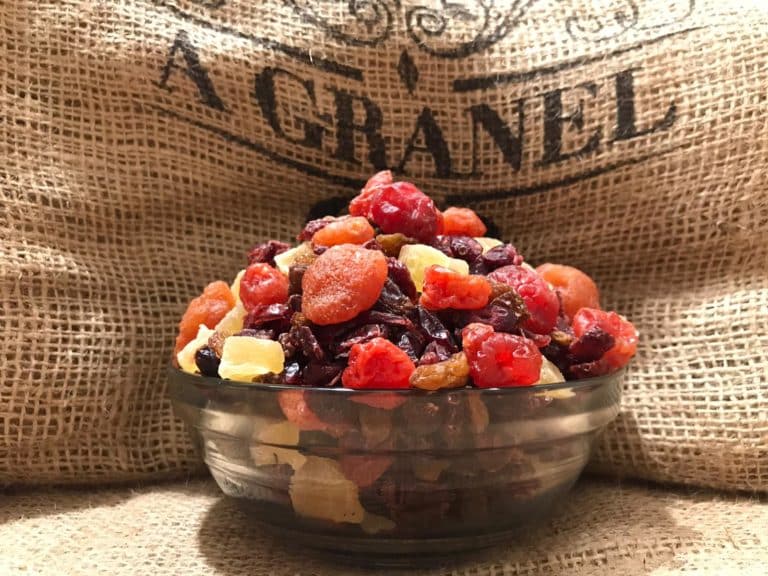 Frutos secos y frutas deshidratadas