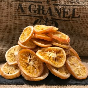 Rodajas naranjas secas a granel
