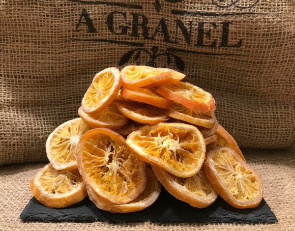 Rodajas naranjas secas a granel